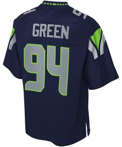Rasheem Green Seattle Seahawks Nfl Pro Line Player Jersey - College Navy - Robokeg