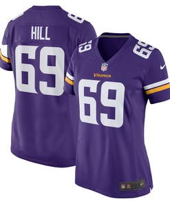 Rashod Hill Minnesota Vikings Womens Game Jersey - Purple Nfl - Robokeg