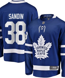Rasmus Sandin Toronto Maple Leafs Fanatics Branded Replica Player Jersey - Blue Nhl - Robokeg