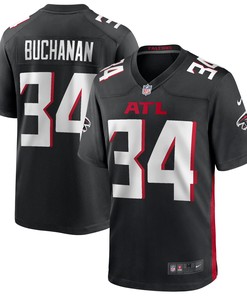Ray Buchanan Atlanta Falcons Game Retired Player Jersey - Black Nfl - Robokeg