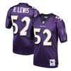 Ray Lewis Baltimore Ravens Mitchell And Ness 2000 Authentic Throwback Retired Player Jersey Purple Nfl - Robokeg