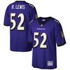 Ray Lewis Baltimore Ravens Mitchell & Ness Big & Tall 2000 Retired Player Replica Jersey - Purple Nfl - Robokeg