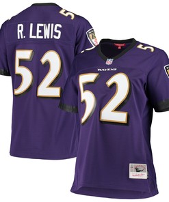 Ray Lewis Baltimore Ravens Mitchell & Ness Womens Legacy Replica Team Jersey - Purple Nfl - Robokeg