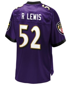 Ray Lewis Baltimore Ravens Nfl Pro Line Retired Player Jersey - Purple - Robokeg
