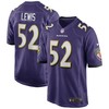 Ray Lewis Baltimore Ravens Nike Game Retired Player Jersey - Purple - Robokeg