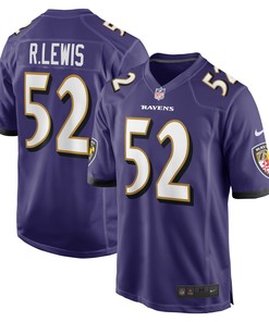 Ray Lewis Baltimore Ravens Retired Player Game Jersey - Purple Nfl - Robokeg