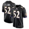 Ray Lewis Baltimore Ravens Retired Player Jersey Black Nfl - Robokeg