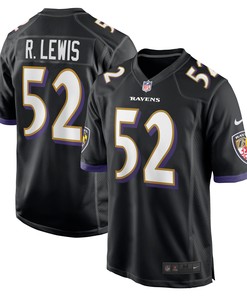Ray Lewis Baltimore Ravens Retired Player Jersey Black Nfl - Robokeg