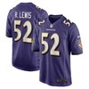 Ray Lewis Baltimore Ravens Retired Player Jersey Purple Nfl - Robokeg