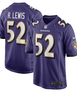 Ray Lewis Baltimore Ravens Retired Player Jersey Purple Nfl - Robokeg