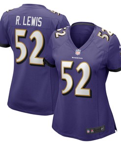 Ray Lewis Baltimore Ravens Womens Retired Player Jersey - Purple Nfl - Robokeg