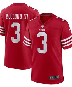 Ray Ray Mccloud San Francisco 49ers Game Jersey - Scarlet Nfl - Robokeg