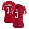 Ray Ray Mccloud San Francisco 49ers Womens Game Jersey - Scarlet Nfl - Robokeg