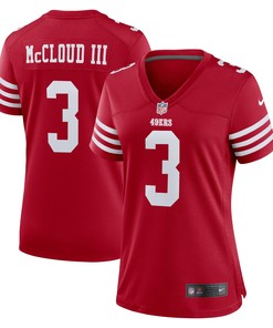Ray Ray Mccloud San Francisco 49ers Womens Game Jersey - Scarlet Nfl - Robokeg