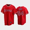 Red Los Angeles Angels Alternate 64 Felix Pena Jersey - Robokeg