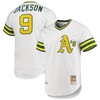 Reggie Jackson Oakland Athletics Mitchell & Ness 1972 Cooperstown Collection Authentic Jersey - White Mlb - Robokeg