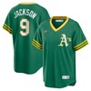 Reggie Jackson Oakland Athletics Road Cooperstown Collection Player Jersey - Kelly Green Mlb Ver 1 - Robokeg