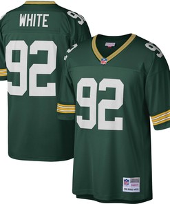 Reggie White Green Bay Packers Mitchell And Ness 1996 Legacy Replica Jersey Green Nfl - Robokeg