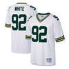 Reggie White Green Bay Packers Mitchell And Ness 1996 Legacy Replica Jersey White Nfl - Robokeg