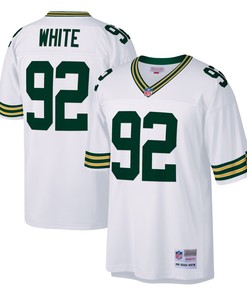 Reggie White Green Bay Packers Mitchell And Ness 1996 Legacy Replica Jersey White Nfl - Robokeg
