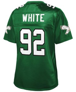 Reggie White Philadelphia Eagles Nfl Pro Line Womens Retired Player Jersey - Kelly Green - Robokeg