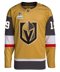 Reilly Smith 19 Vegas Golden Knights Stanley Cup 2023 Champions Patch Home Breakaway Men Jersey - Gold - Robokeg