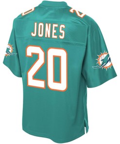 Reshad Jones Miami Dolphins Nfl Pro Line Youth Team Player Jersey - Aqua - Robokeg