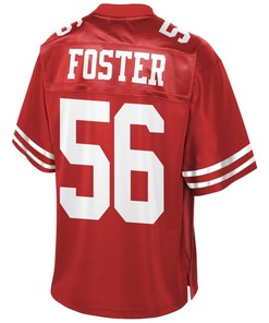 Reuben Foster San Francisco 49ers Nfl Pro Line Team Player Jersey - Scarlet - Robokeg