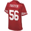 Reuben Foster San Francisco 49ers Nfl Pro Line Womens Player Jersey - Scarlet - Robokeg