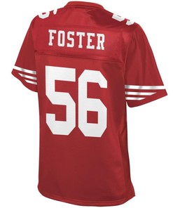 Reuben Foster San Francisco 49ers Nfl Pro Line Womens Player Jersey - Scarlet - Robokeg