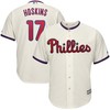 Rhys Hoskins Philadelphia Phillies Alternate Official Cool Base Player Jersey - Cream - Robokeg