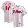 Rhys Hoskins Philadelphia Phillies Home Replica Player Name Jersey - White Mlb - Robokeg