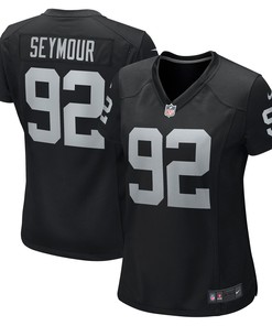 Richard Seymour Las Vegas Raiders Womens Retired Player Game Jersey - Black Nfl - Robokeg
