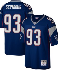 Richard Seymour New England Patriots Mitchell & Ness 2003 Legacy Replica Jersey - Navy Nfl - Robokeg