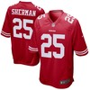Richard Sherman San Francisco 49ers Game Player Jersey - Scarlet Nfl - Robokeg