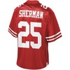 Richard Sherman San Francisco 49ers Nfl Pro Line Team Player Jersey - Scarlet - Robokeg