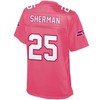 Richard Sherman Seattle Seahawks Nfl Pro Line Womens Fashion Jersey - Pink - Robokeg