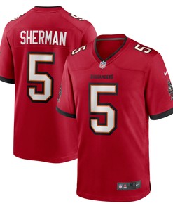 Richard Sherman Tampa Bay Buccaneers Game Jersey - Red Nfl - Robokeg