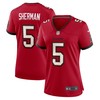 Richard Sherman Tampa Bay Buccaneers Womens Game Jersey - Red Nfl - Robokeg