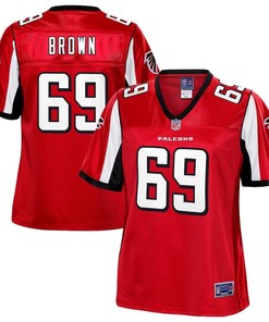 Richie Brown Atlanta Falcons Nfl Pro Line Womens Player Jersey - Red - Robokeg