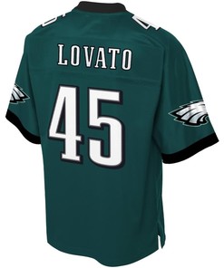 Rick Lovato Philadelphia Eagles Nfl Pro Line Team Color Player Jersey - Midnight Green - Robokeg