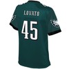 Rick Lovato Philadelphia Eagles Nfl Pro Line Womens Team Color Player Jersey - Midnight Green - Robokeg