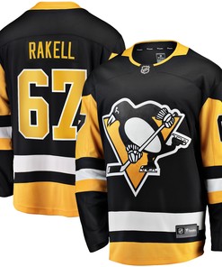 Rickard Rakell Pittsburgh Penguins Fanatics Branded Home Breakaway Player Jersey - Black Nhl - Robokeg