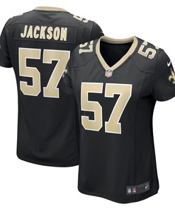 Rickey Jackson New Orleans Saints Womens Retired Player Jersey - Black Nfl - Robokeg