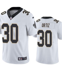 Ricky Ortiz New Orleans Saints White Vapor Limited Jersey - Robokeg