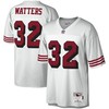 Ricky Watters San Francisco 49ers Mitchell And Ness Legacy Replica Jersey White Nfl - Robokeg