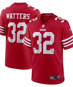 Ricky Watters San Francisco 49ers Retired Player Game Jersey - Scarlet Nfl - Robokeg