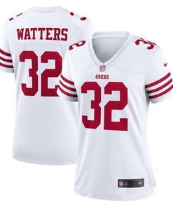 Ricky Watters San Francisco 49ers Womens Retired Player Game Jersey - White Nfl - Robokeg