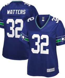 Ricky Watters Seattle Seahawks Nfl Pro Line Womens Retired Player Jersey - Royal - Robokeg