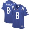 Rigoberto Sanchez Indianapolis Colts Nfl Pro Line Womens Team Player Jersey - Royal - Robokeg